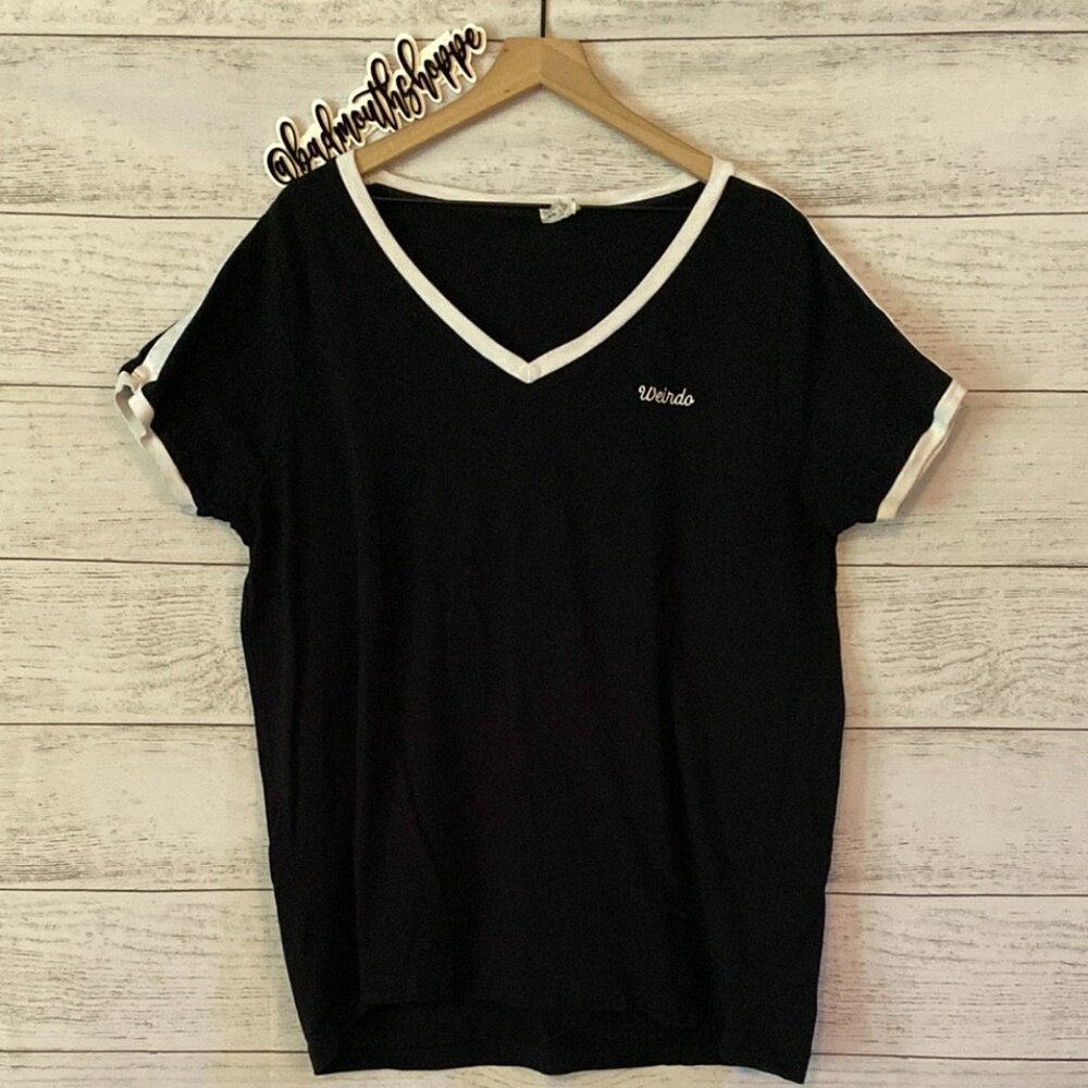 *Witching Hour Baby WEIRDO Women's Embroidered T-Shirt (Adults) - 3X